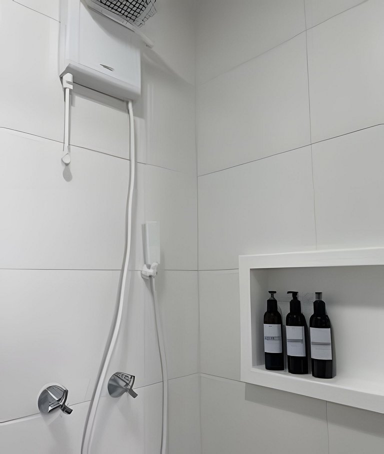 Flat completo com piscina, 50m do metrô Brás!