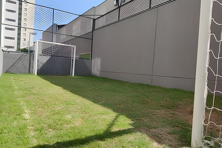 Flat completo com piscina, 50m do metrô Brás!