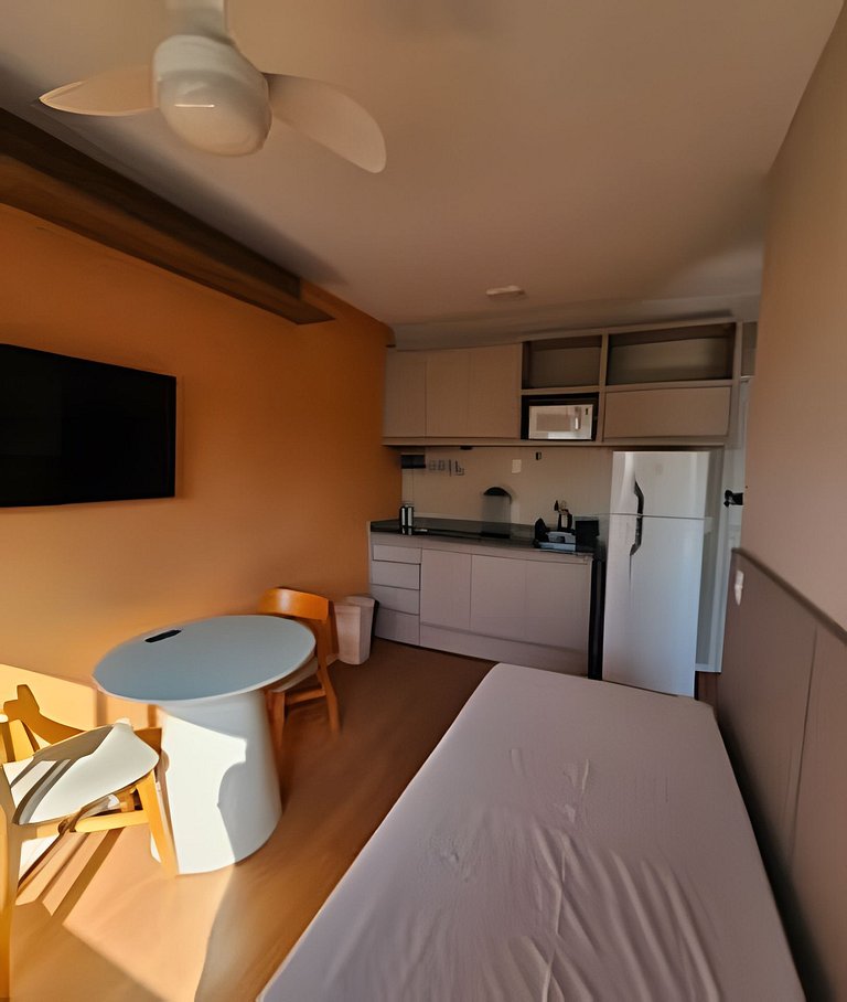 Novo! Apt 4 pessoas + Garagem, Av Paulista