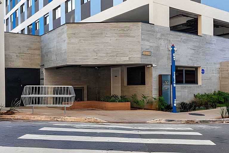 Novo! Apt 4 pessoas + Garagem, Av Paulista