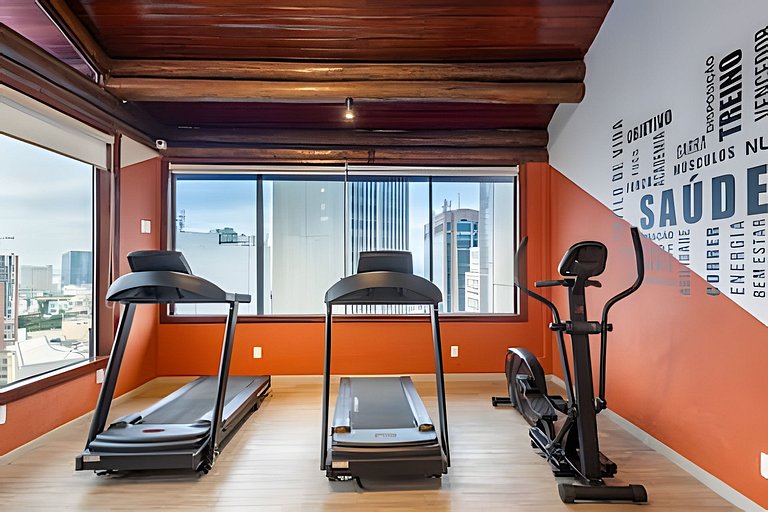 Studio 1706 com Ar-Condicionado e Piscina