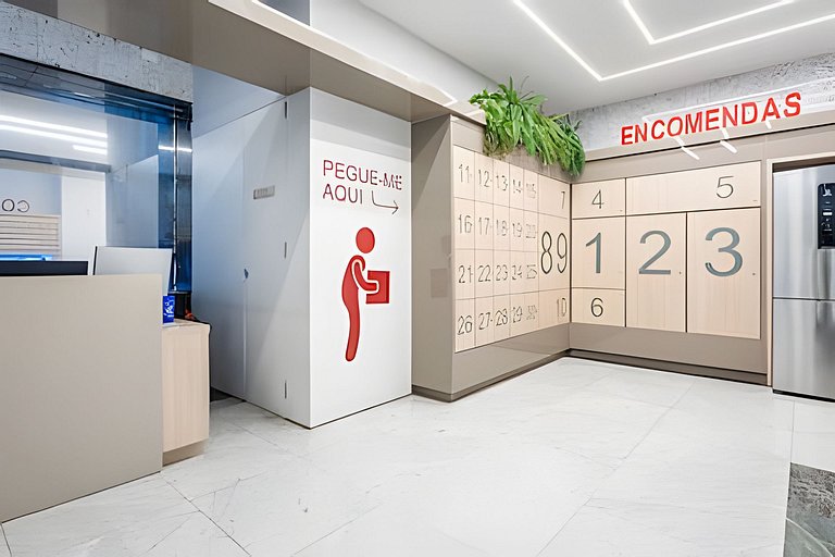 Studio 1706 com Ar-Condicionado e Piscina