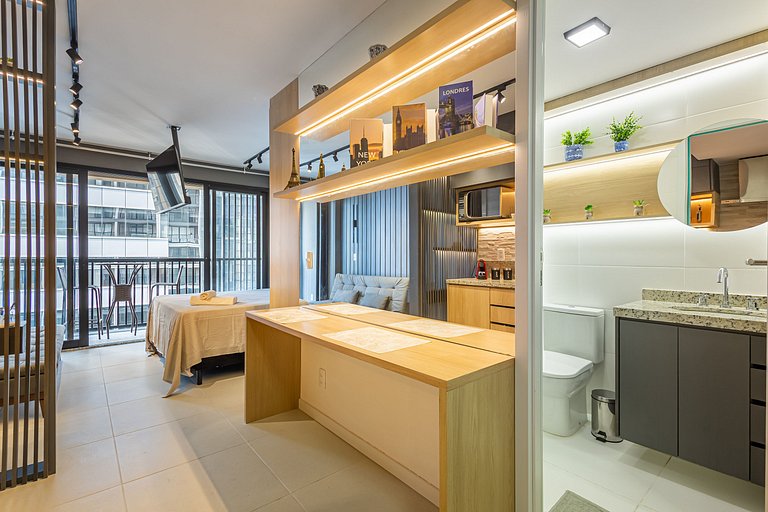 SK02 Studio c/ Ar + Piscina