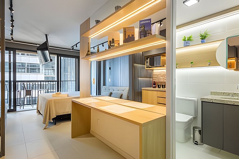SK02 Studio c/ Ar + Piscina