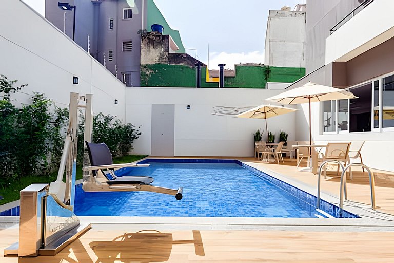 DB05 Estilo! 2Quartos C/ Piscina