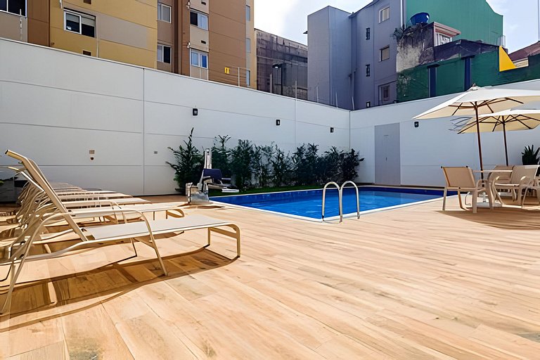 DB05 Estilo! 2Quartos C/ Piscina