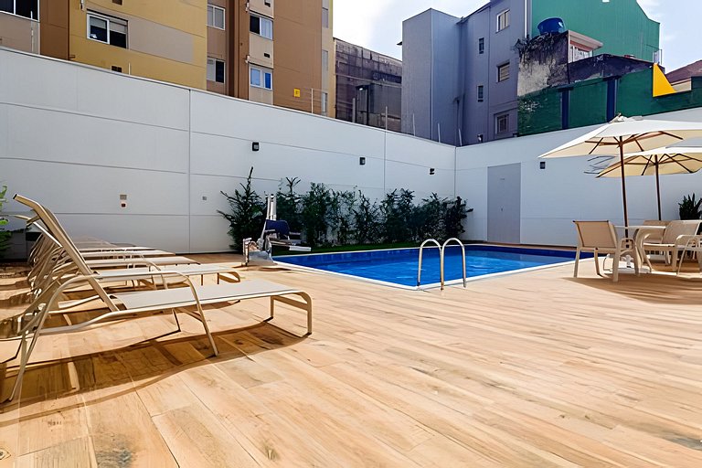 DB05 Estilo! 2Quartos C/ Piscina
