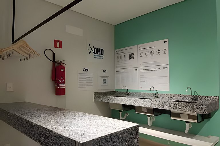 M02 Flat aconchegante com piscina, 100m metrô Brás