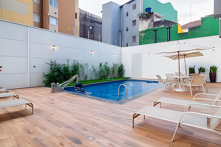 DB07 Charmoso! 2Quartos C/ Piscina