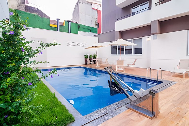 DB07 Charmoso! 2Quartos C/ Piscina