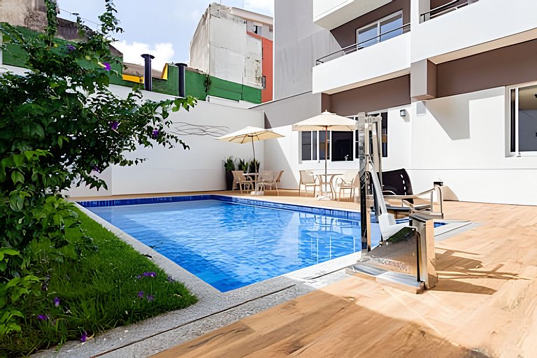 DB06 Estreia! 2Quartos C/ Piscina