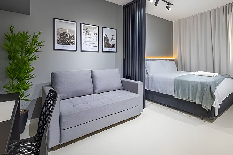 SK03 Studio Lindo! Ar + Piscina