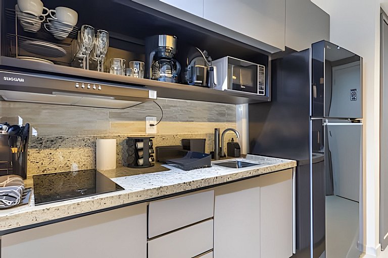 SK03 Studio Lindo! Ar + Piscina