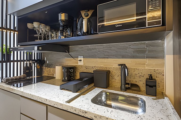 SK03 Studio Lindo! Ar + Piscina