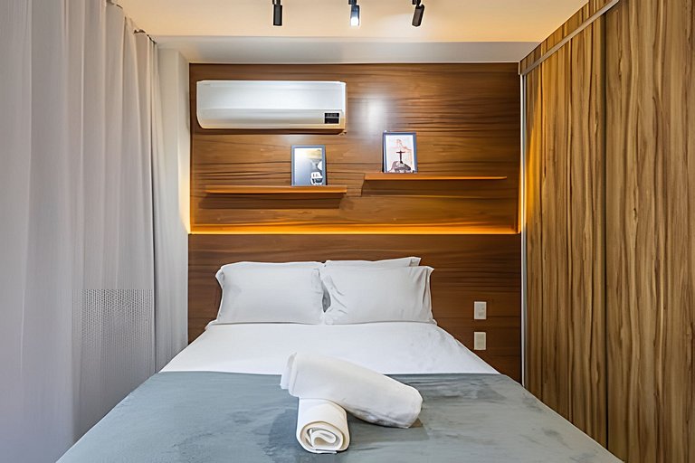 SK04 Studio 4 pessoas c/ Ar e Piscina