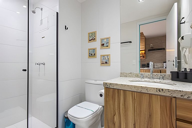 SK04 Studio 4 pessoas c/ Ar e Piscina