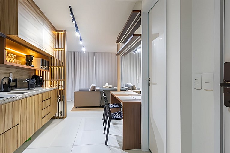 SK04 Studio 4 pessoas c/ Ar e Piscina