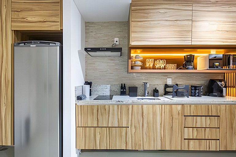 SK04 Studio 4 pessoas c/ Ar e Piscina