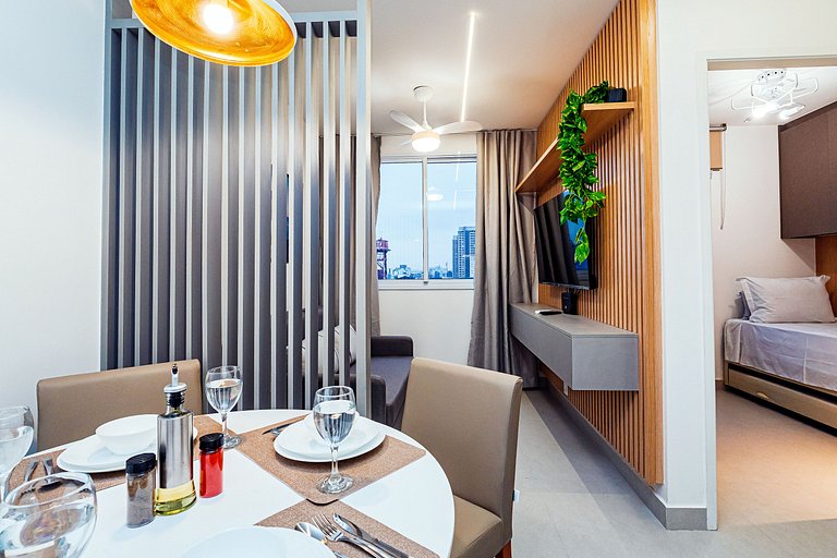 DB06 Estreia! 2Quartos C/ Piscina