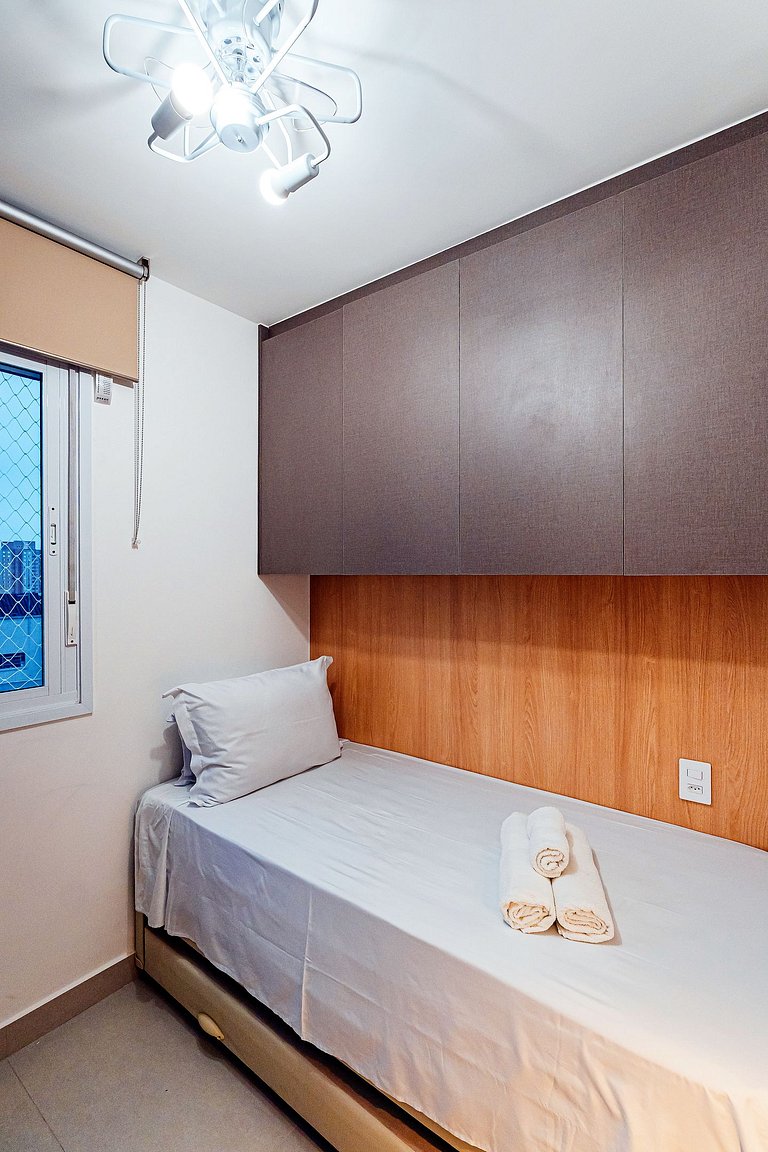 DB06 Estreia! 2Quartos C/ Piscina