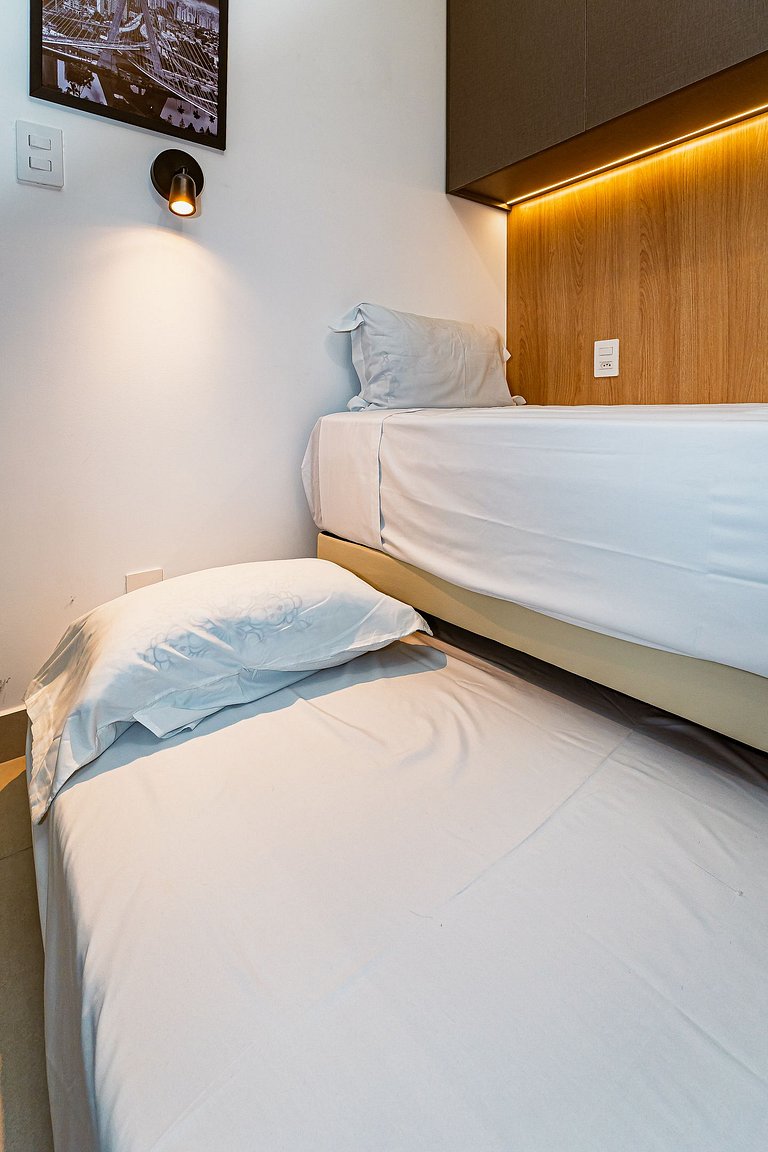 DB07 Charmoso! 2Quartos C/ Piscina