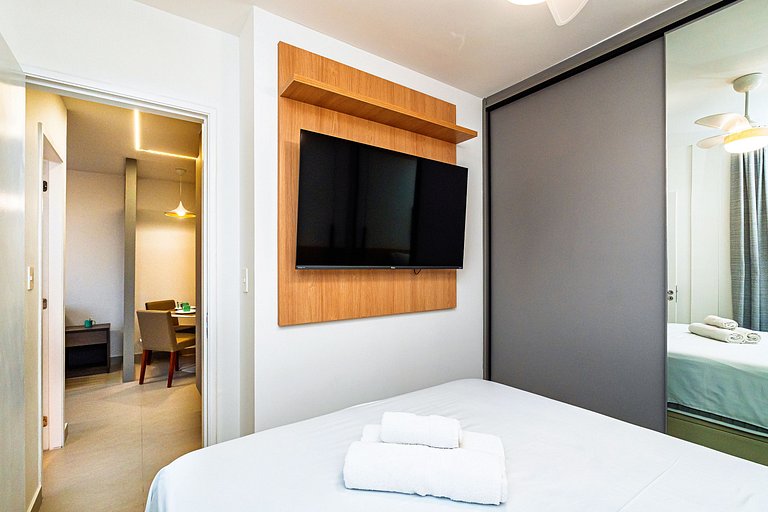 DB07 Charmoso! 2Quartos C/ Piscina