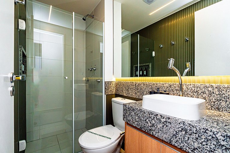 DB07 Charmoso! 2Quartos C/ Piscina